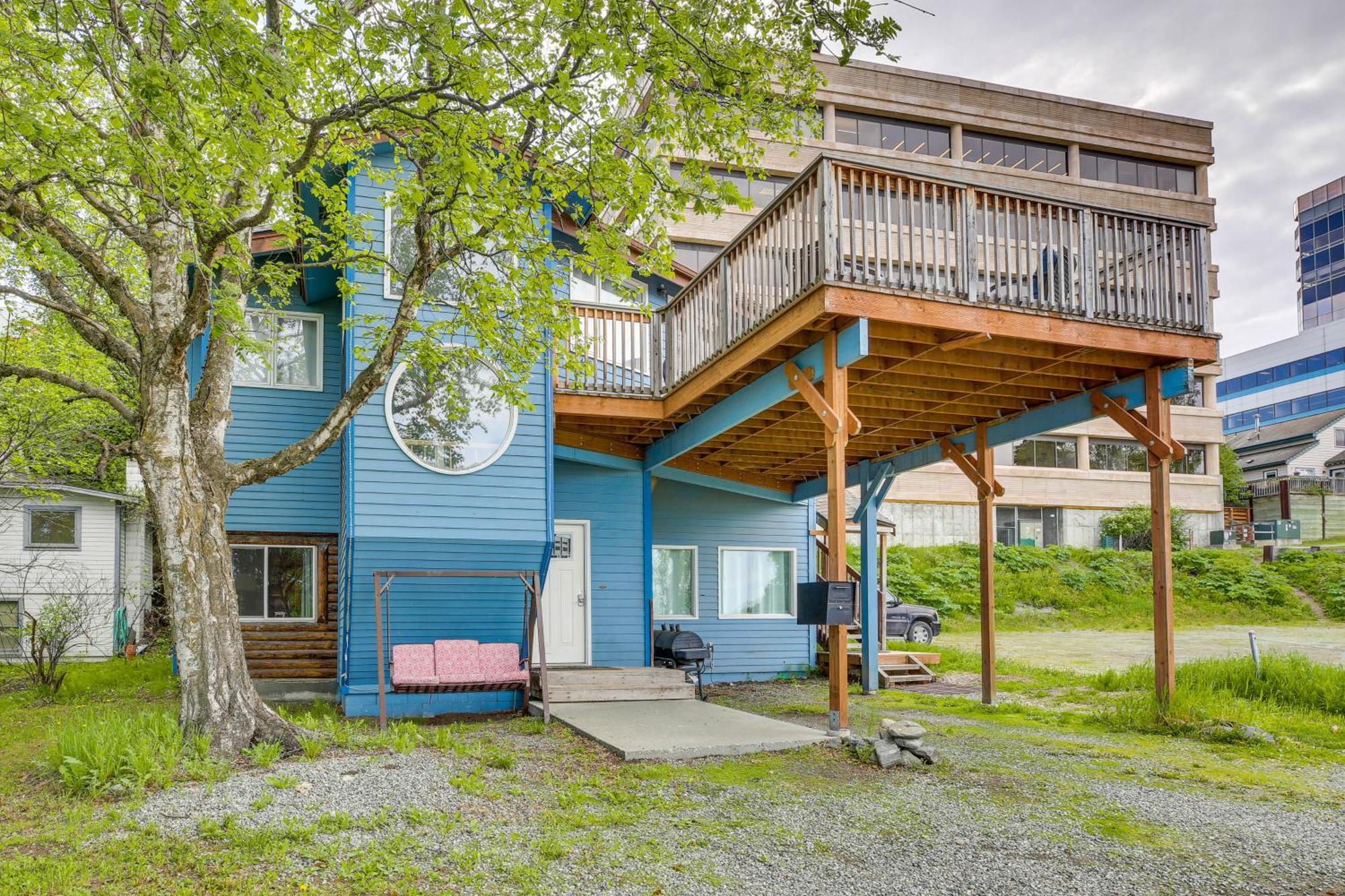 Rustic Anchorage Hideaway Walk To Coastal Trail! Leilighet Eksteriør bilde